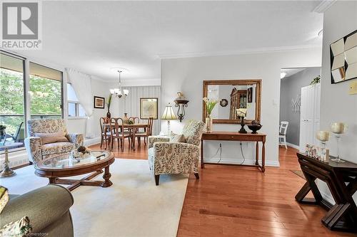 1968 Main Street W Unit# 401, Hamilton, ON - Indoor Photo Showing Living Room