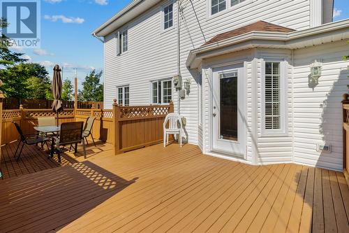 21 Wembley Crescent, Mount Pearl, NL - Outdoor With Deck Patio Veranda With Exterior