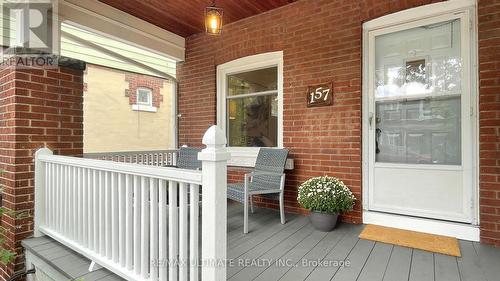 157 Gainsborough Road, Toronto, ON - Outdoor With Deck Patio Veranda With Exterior