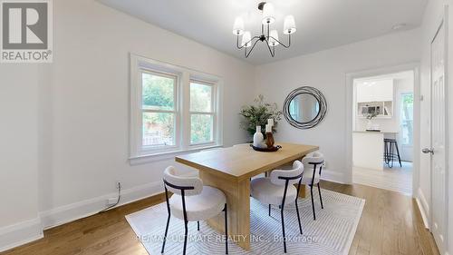 157 Gainsborough Road, Toronto (Woodbine Corridor), ON - Indoor Photo Showing Dining Room