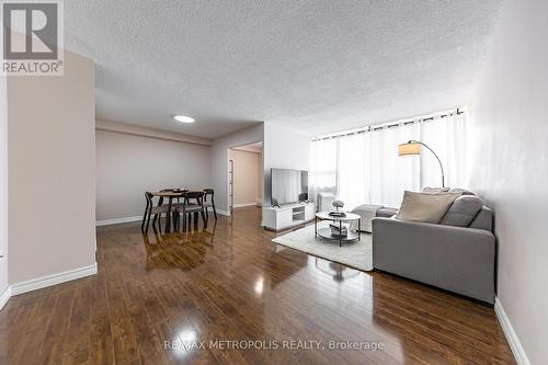 1105 - 15 Torrance Road, Toronto (Eglinton East), ON - Indoor Photo Showing Living Room