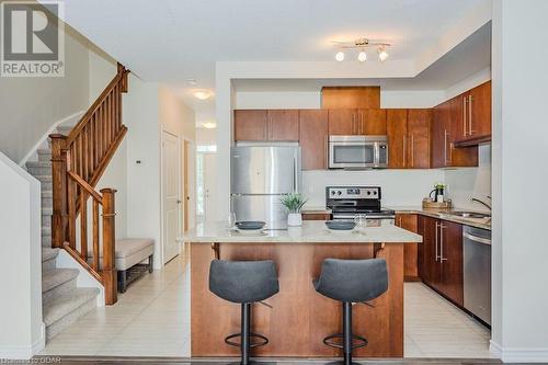 67 Frasson Drive, Guelph, ON - Indoor Photo Showing Kitchen With Stainless Steel Kitchen