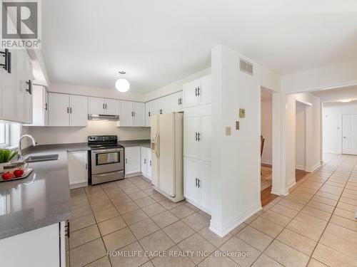 10 Lansdowne Drive, Brampton, ON - Indoor Photo Showing Kitchen With Double Sink