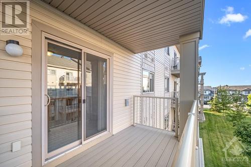 141 Potts Private Unit#307, Ottawa, ON - Outdoor With Deck Patio Veranda With Exterior