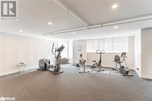 181 Collier Street Unit# 701, Barrie, ON - Indoor Photo Showing Gym Room