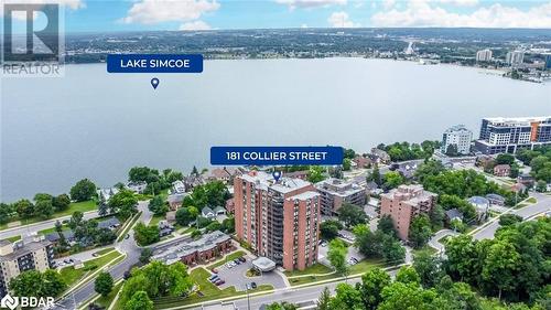 181 Collier Street Unit# 701, Barrie, ON - Outdoor With Body Of Water With View