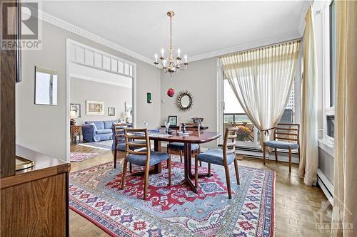 1480 Riverside Drive Unit#701, Ottawa, ON - Indoor Photo Showing Dining Room