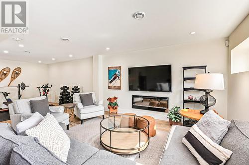 337 Yellow Birch Crescent, Blue Mountains, ON - Indoor Photo Showing Living Room With Fireplace