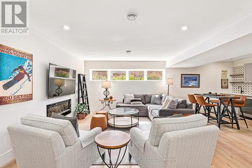 337 Yellow Birch Crescent, Blue Mountains, ON - Indoor Photo Showing Living Room With Fireplace