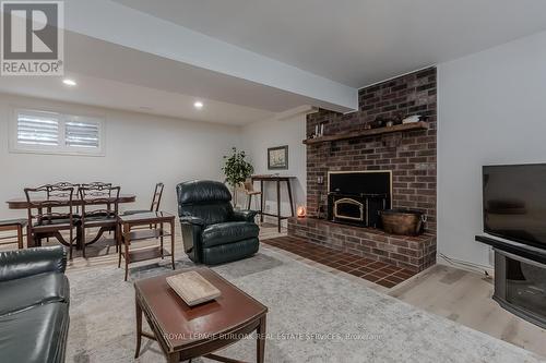 18 Ilona Court, Brant, ON - Indoor With Fireplace