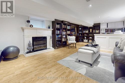 37 Kingsmount Park Road, Toronto, ON - Indoor Photo Showing Living Room With Fireplace