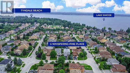 4 Whispering Pine Place, Barrie, ON - Outdoor With Body Of Water With View