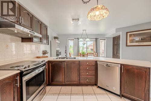 4 Whispering Pine Place, Barrie, ON - Indoor Photo Showing Kitchen With Double Sink