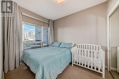 306, 1320 1 Street Se, Calgary, AB - Indoor Photo Showing Bedroom