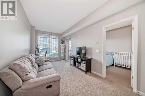 306, 1320 1 Street Se, Calgary, AB - Indoor Photo Showing Living Room