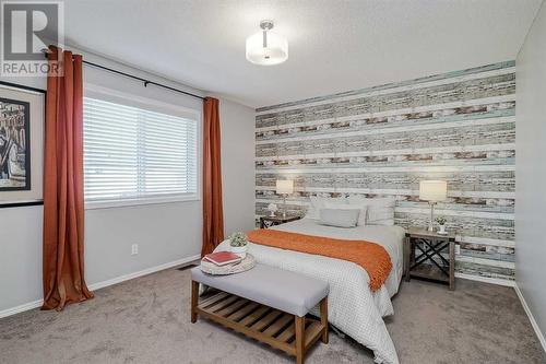 18 Chaparral Valley Place Se, Calgary, AB - Indoor Photo Showing Bedroom