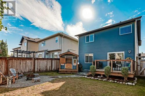 18 Chaparral Valley Place Se, Calgary, AB - Outdoor With Deck Patio Veranda