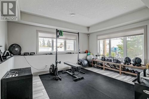 3830 Centre A Street Ne, Calgary, AB - Indoor Photo Showing Gym Room