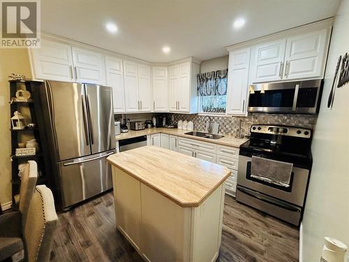 195 Main Street, Point Leamington, NL - Indoor Photo Showing Kitchen With Double Sink