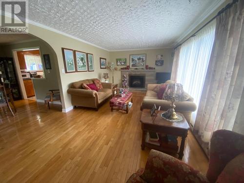 25 Dorchester Avenue, Corner Brook, NL - Indoor Photo Showing Living Room With Fireplace