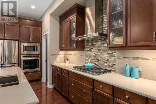 318 Mahogany Manor Se, Calgary, AB - Indoor Photo Showing Kitchen With Stainless Steel Kitchen With Upgraded Kitchen