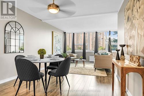 414 - 121 Ling Road, Toronto, ON - Indoor Photo Showing Dining Room