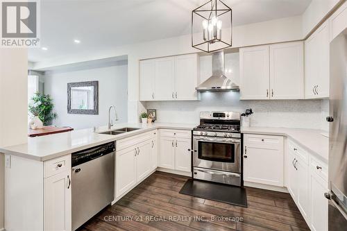 27 - 5992 Turney Drive, Mississauga, ON - Indoor Photo Showing Kitchen With Stainless Steel Kitchen With Double Sink