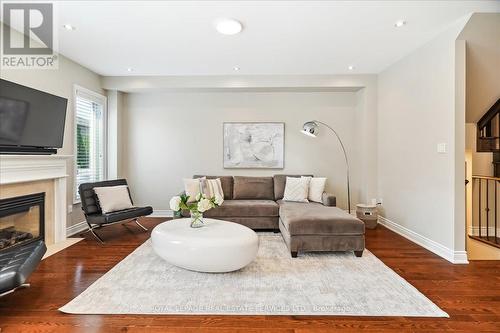 2254 Kwinter Road, Oakville (West Oak Trails), ON - Indoor Photo Showing Living Room With Fireplace