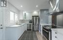 30 Larch Street, Hamilton, ON  - Indoor Photo Showing Kitchen With Double Sink With Upgraded Kitchen 