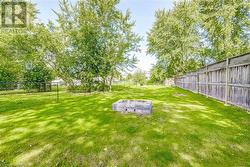 Fully fenced yard - 