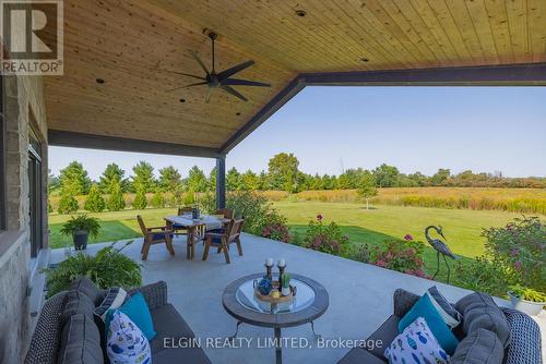 3716 Brigham Road, Middlesex Centre, ON - Outdoor With Deck Patio Veranda