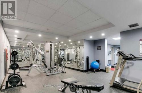 607 - 757 Victoria Pk Avenue, Toronto (Oakridge), ON - Indoor Photo Showing Gym Room