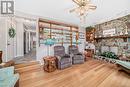 16 Cameron Crescent, Red Deer, AB  - Indoor Photo Showing Living Room With Fireplace 