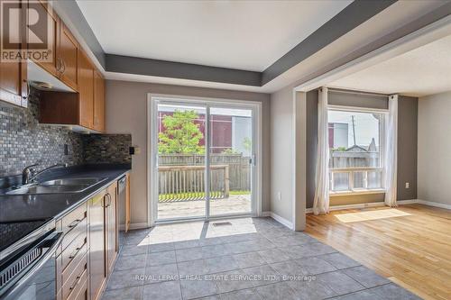 4016 Donnic Drive, Burlington, ON - Indoor Photo Showing Kitchen With Double Sink