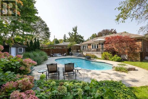 21 Sifton Court, Toronto (Bayview Village), ON - Outdoor With In Ground Pool With Backyard