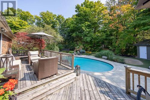 21 Sifton Court, Toronto (Bayview Village), ON - Outdoor With In Ground Pool With Deck Patio Veranda