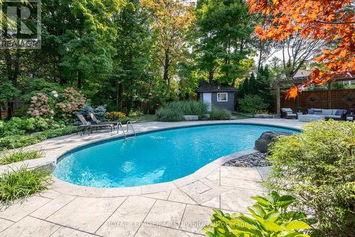 21 Sifton Court, Toronto, ON - Outdoor With In Ground Pool With Backyard