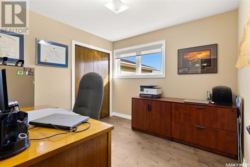 Lumsden / Bethune Prairie Oasis Acreage, Dufferin Rm No. 190, SK - Indoor Photo Showing Office