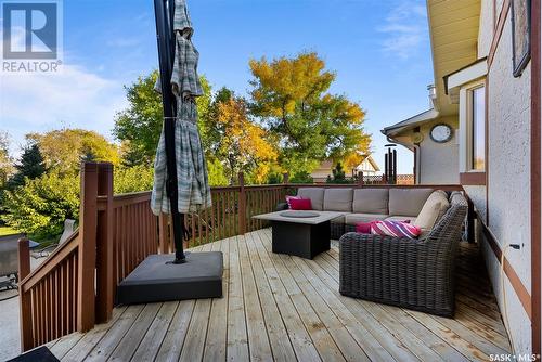 Lumsden / Bethune Prairie Oasis Acreage, Dufferin Rm No. 190, SK - Outdoor With Deck Patio Veranda With Exterior