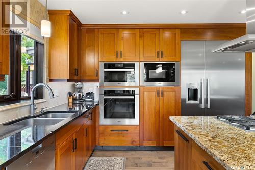 Lumsden / Bethune Prairie Oasis Acreage, Dufferin Rm No. 190, SK - Indoor Photo Showing Kitchen With Double Sink With Upgraded Kitchen