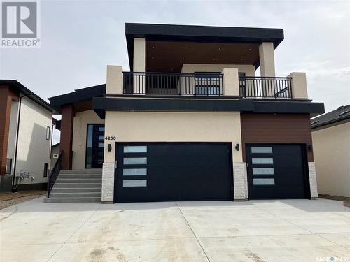 4260 Elderberry Crescent, Regina, SK - Outdoor With Balcony