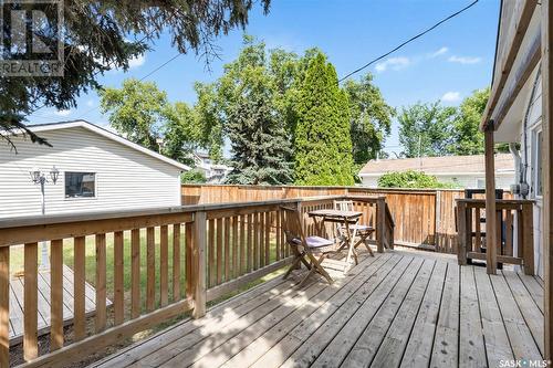 1303 6Th Avenue N, Saskatoon, SK - Outdoor With Deck Patio Veranda With Exterior