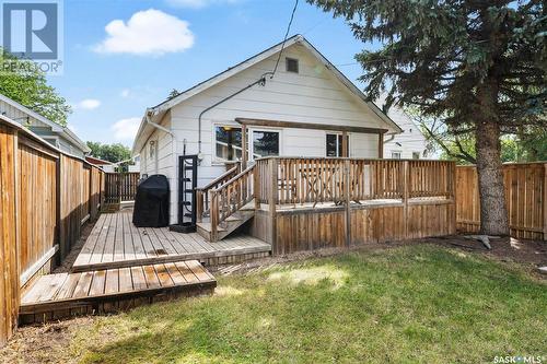 1303 6Th Avenue N, Saskatoon, SK - Outdoor With Deck Patio Veranda With Exterior