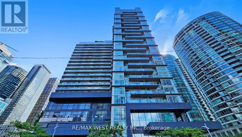 602 - 352 Front Street W, Toronto, ON - Outdoor With Balcony With Facade