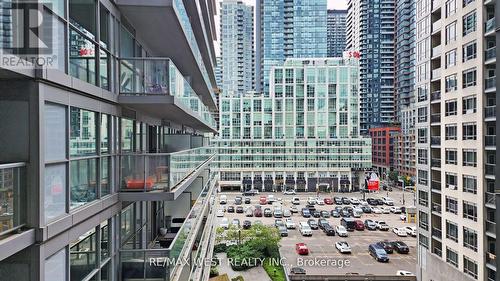 602 - 352 Front Street W, Toronto, ON - Outdoor With Balcony With Facade