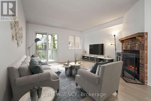 4A Shank Street, Toronto, ON - Indoor Photo Showing Living Room With Fireplace