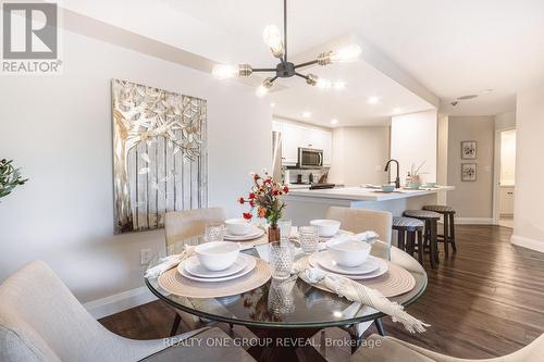 317 - 712 Rossland Road E, Whitby (Pringle Creek), ON - Indoor Photo Showing Dining Room