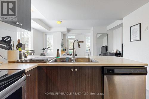 212 - 1555 Kingston Road, Pickering, ON - Indoor Photo Showing Kitchen With Double Sink