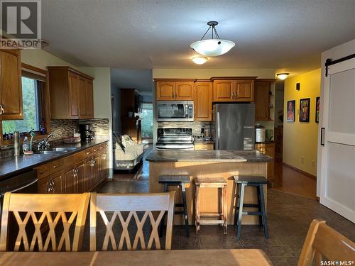 1311 Heidgerken Crescent, Humboldt, SK - Indoor Photo Showing Kitchen With Double Sink