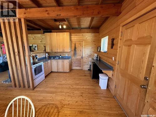 Rockglen Log Cabin, Poplar Valley Rm No. 12, SK - Indoor Photo Showing Kitchen